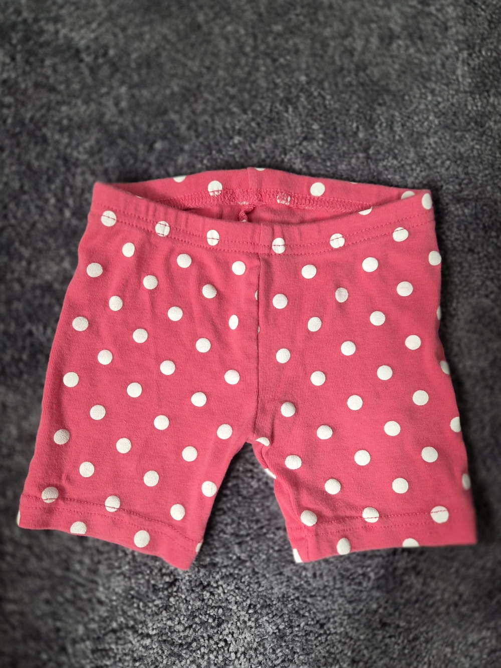 Carter's Hot Pink Polka Dot Bike Shorts